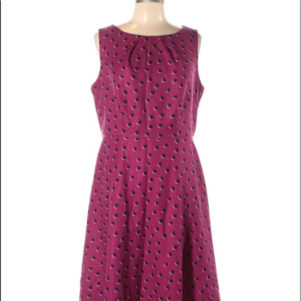 Elle Casual Polka dot dress Size Large
